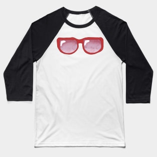 Red Sunglasses Baseball T-Shirt